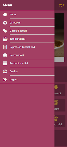 AltoLazioFood Screen 2