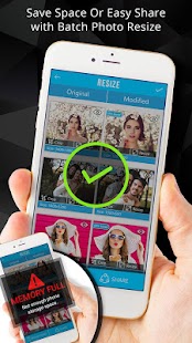 Photo Resizer: recadrer, redim Capture d'écran