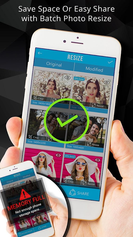 Photo Resizer: Crop, Resize, Share Images in Batch (Mod)
