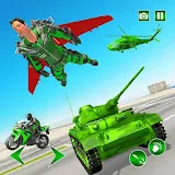 Flying Jetpack Army Hero: Gangster Crime Simulator icon