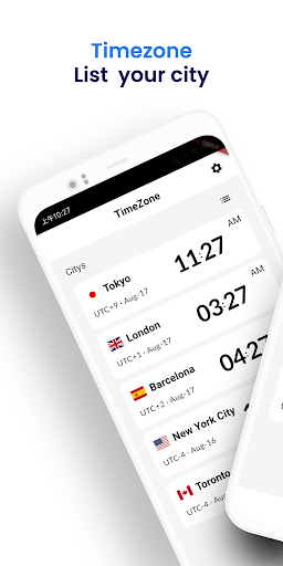 Android application TimeZoneGuardian screenshort