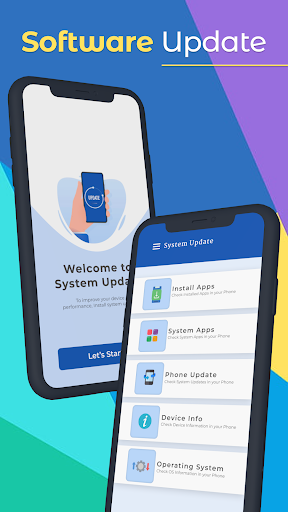 Software Update - Upgrade Apps Screen 2