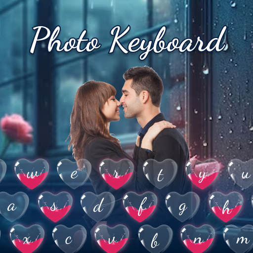 Photo Keyboard Themes & emoji logo