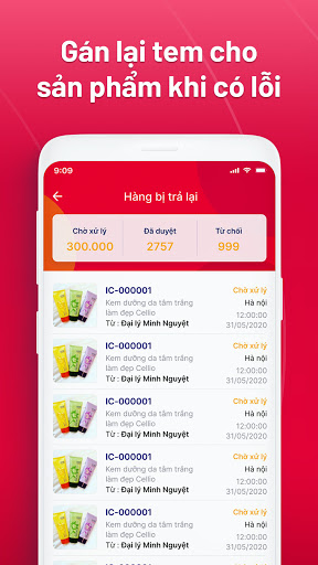 Android application vMark xác thực điện tử screenshort