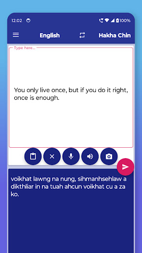 Hakha Chin English Translator screenshot 18