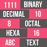 Binary Decimal Octal Hexa Text Convertor