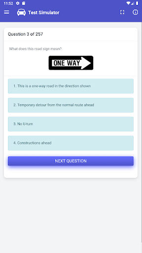 South Carolina DMV Test Screen 2