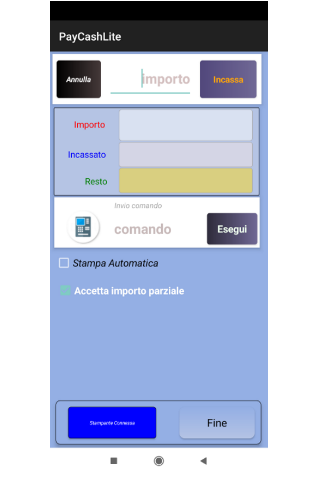 Android application PayCashLite screenshort