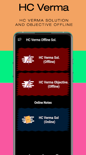 HC Verma Solutions Offline & O Screen 2