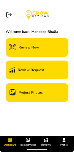 Grow Reviews Screen 2