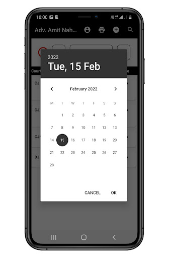 LD - Lawyer Diary Screen 3