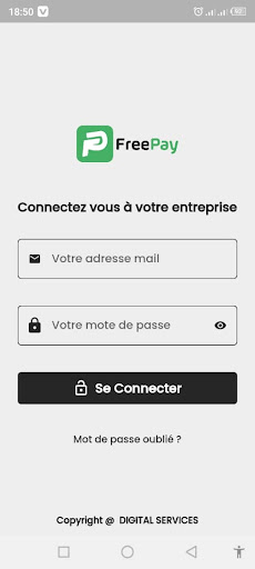 Android application Free Pay Company screenshort