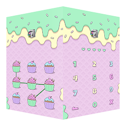 「AppLock Theme  Cupcake」のアイコン画像