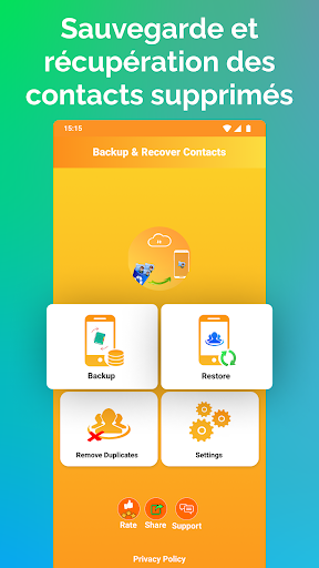 Aperçu de l'application
