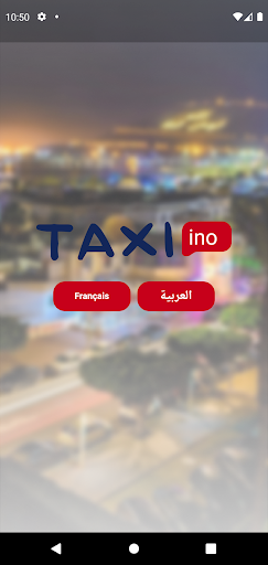 Android application Taxino screenshort