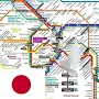Tokyo Metro, Train, Bus, Tour Map Offline