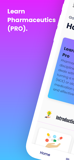 Android application Learn Pharmaceutics (PRO) screenshort