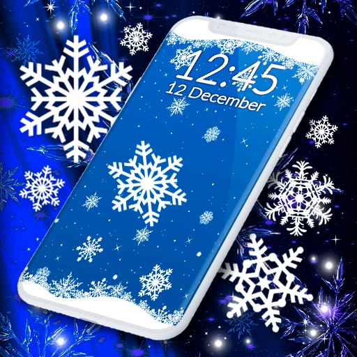 Ice Snowflakes Snow Wallpapers logo