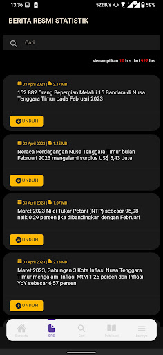 SI INARAGIS BPS NTT Screen 2