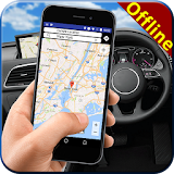 GPS World Offline Map: Live Driving Route Guide icon