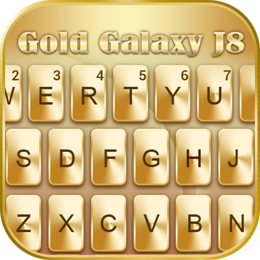 keyboard - Gold Galaxy S7 Edge  Icon