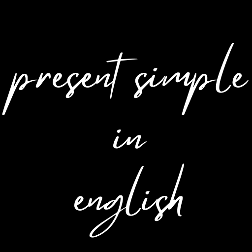 present simple logo