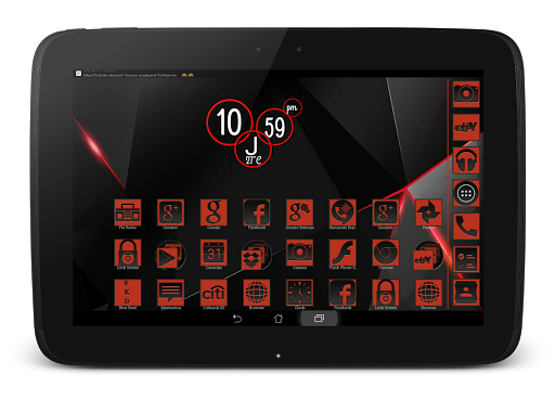 BlackRojo Icons-CM  Launchers