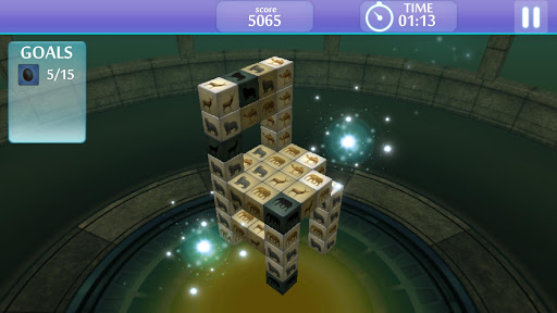 Mahjong Solitaire 3d : Animal Screen 2