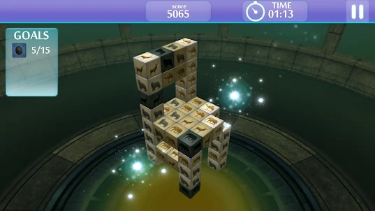 Mahjong Solitaire 3d : Animal 