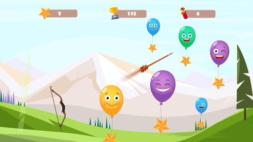 Jeu de l'archer - balloon pop APK MOD screenshots 5