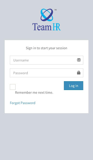 Android application Team HR - EmpConnect screenshort