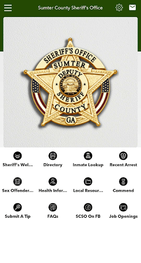Android application Sumter County Sheriff (GA) screenshort