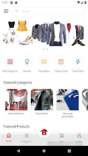 Android application Builders Mall Africa screenshort