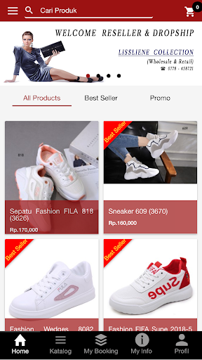 Android application Lissliene Collection screenshort