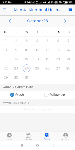 Cyanodoc Clinic - Clinic manag Screen 2