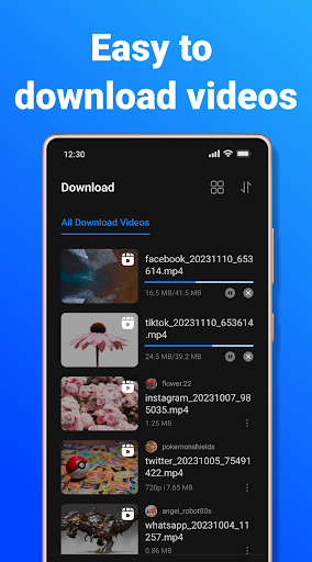 Download Video- All Downloader Screen 3