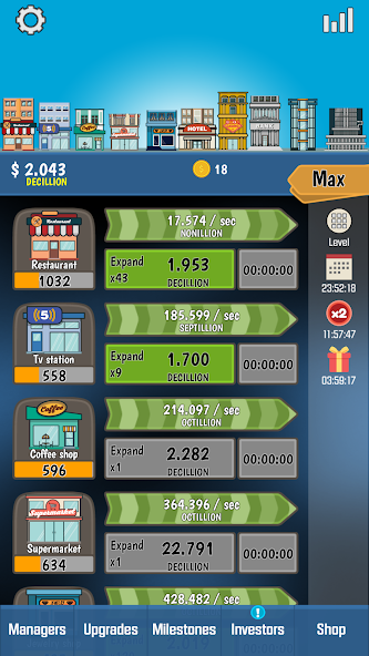 Business Tycoon - Idle Clicker 1.4.7 APK + Mod (Unlimited money) for Android