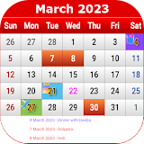India Calendar 2023 icon
