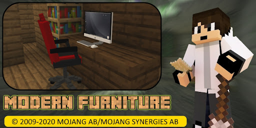 Android application Modern Furniture Mod: Decorate screenshort