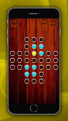 Marble Solitaire classic strategy logic game