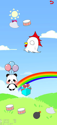 Android application パンダの大冒険 screenshort
