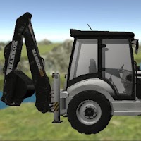 Traktor Digger 3D