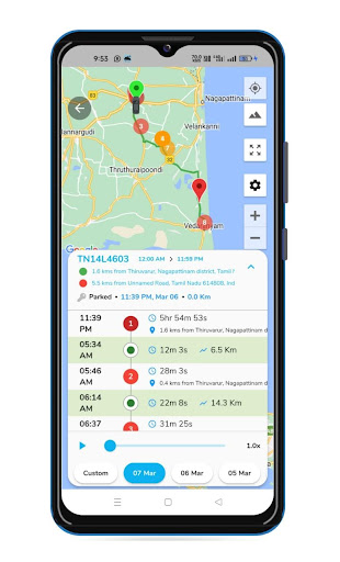 TRACKFIX GPS Screen 3