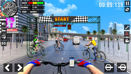 Android application BMX Bike Rider Bicycle Games screenshort