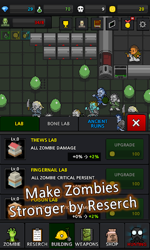 Grow Zombie VIP - Merge Zombies screenshots 16