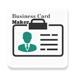 Business Visitor Card Maker &  아이콘 이미지