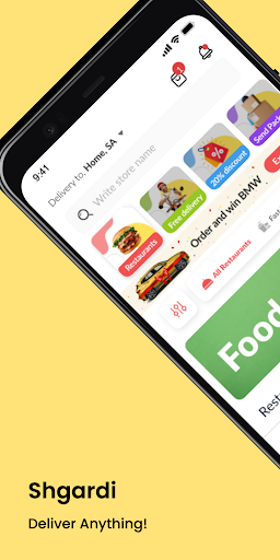 Android application Shgardi | شقردي screenshort