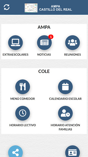 Android application AFA CASTILLO DEL REAL screenshort