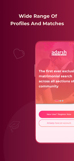 Adarsh Matrimony Screen 2