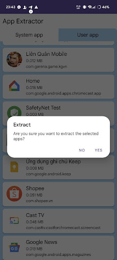 Android application App Extractor: Get Apk File screenshort